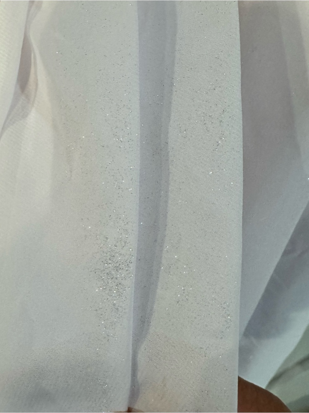 JJs House Wedding Dress Ruffle Chiffon - size 10: NWT - Picture 5 of 5